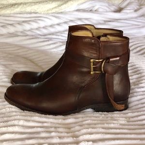 Frye Brown Leather booties